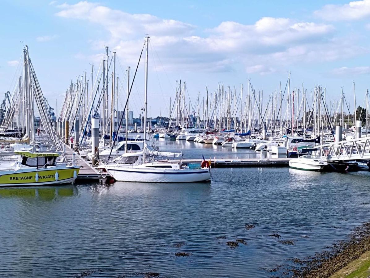 Le Kenav - Studio A 300 M Du Port Locmiquélic Dış mekan fotoğraf